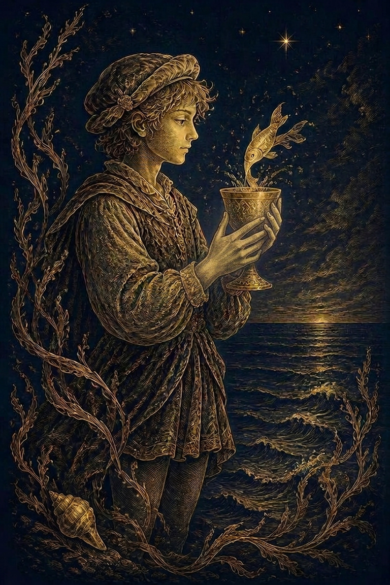 Page of Cups