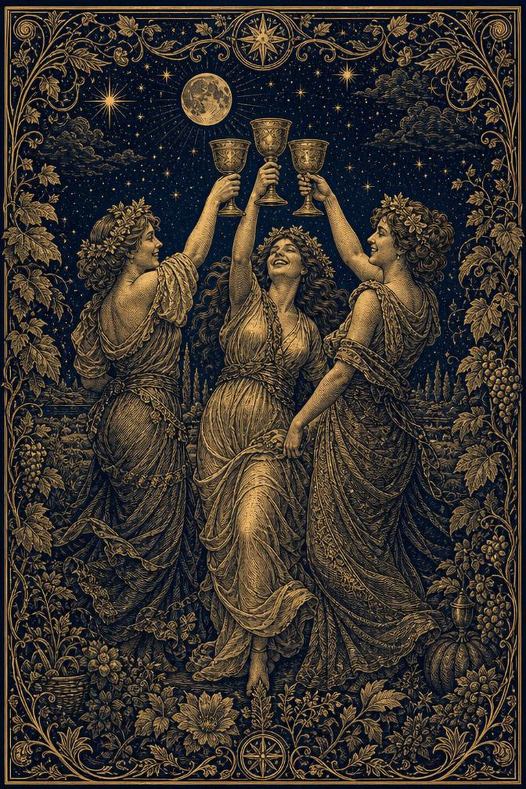 Three of Cups