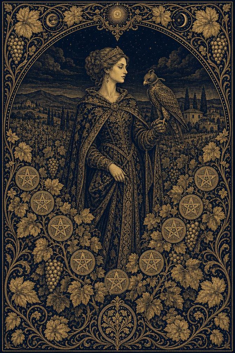 Nine of Pentacles