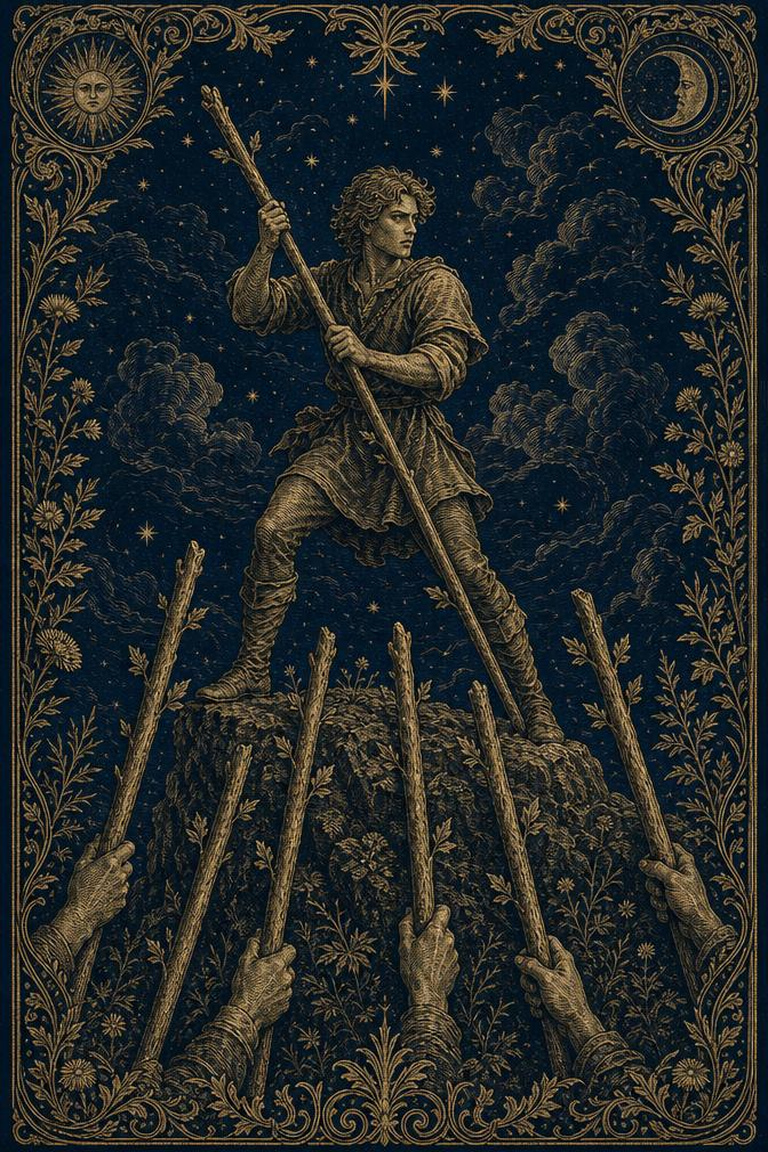 Seven of Wands