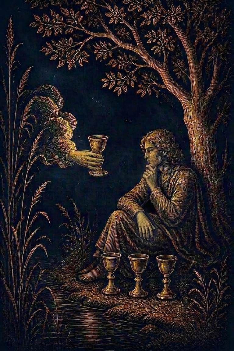Four of Cups
